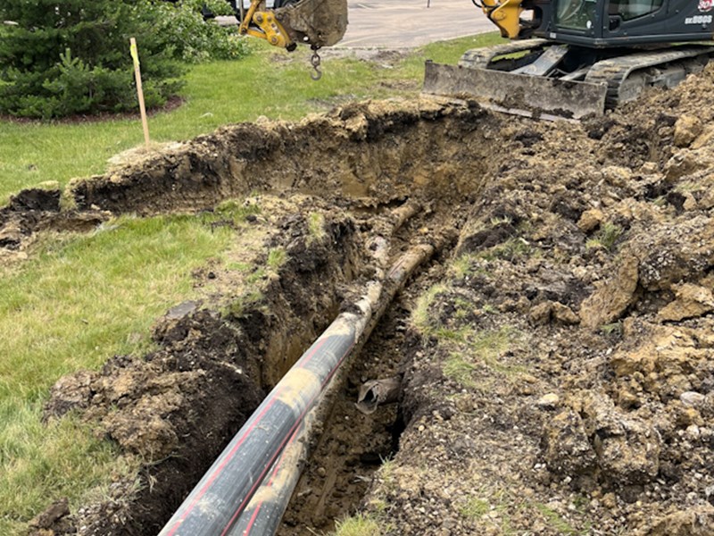 Stick Build Riser Conduit 5,000 ft. - 34 Kv. - Two Weeks | Electric Conduit Construction
