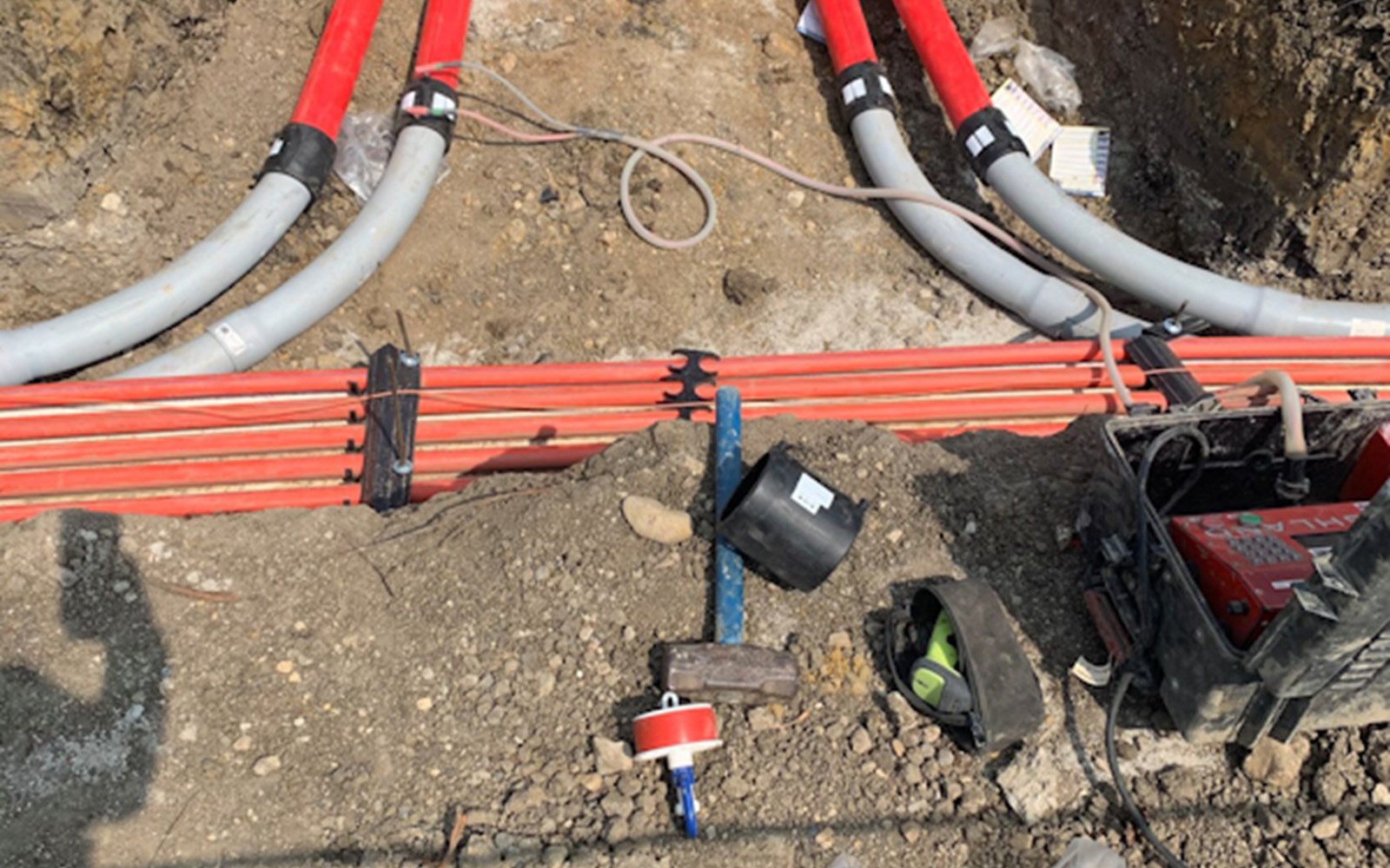 Conduction Example Construction Intelligent Transportation Systems | Electric Conduit Construction