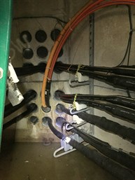 Note watertight connections
