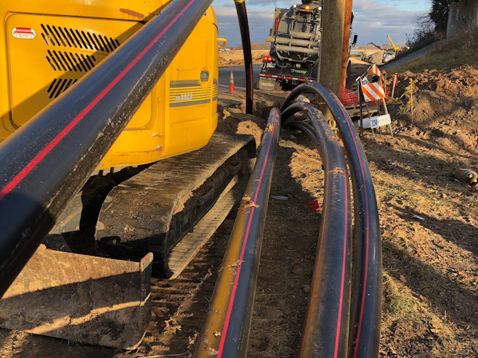 Slab Conduit Rope Pulling Managing Change During Utility Construction Projects | Electric Conduit ...