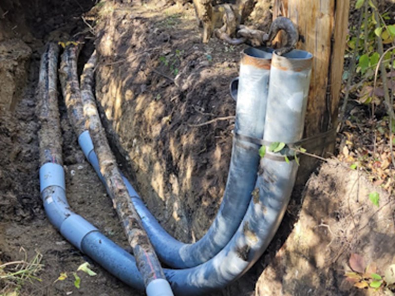 Distribution - Overhead to Underground | Electric Conduit Construction